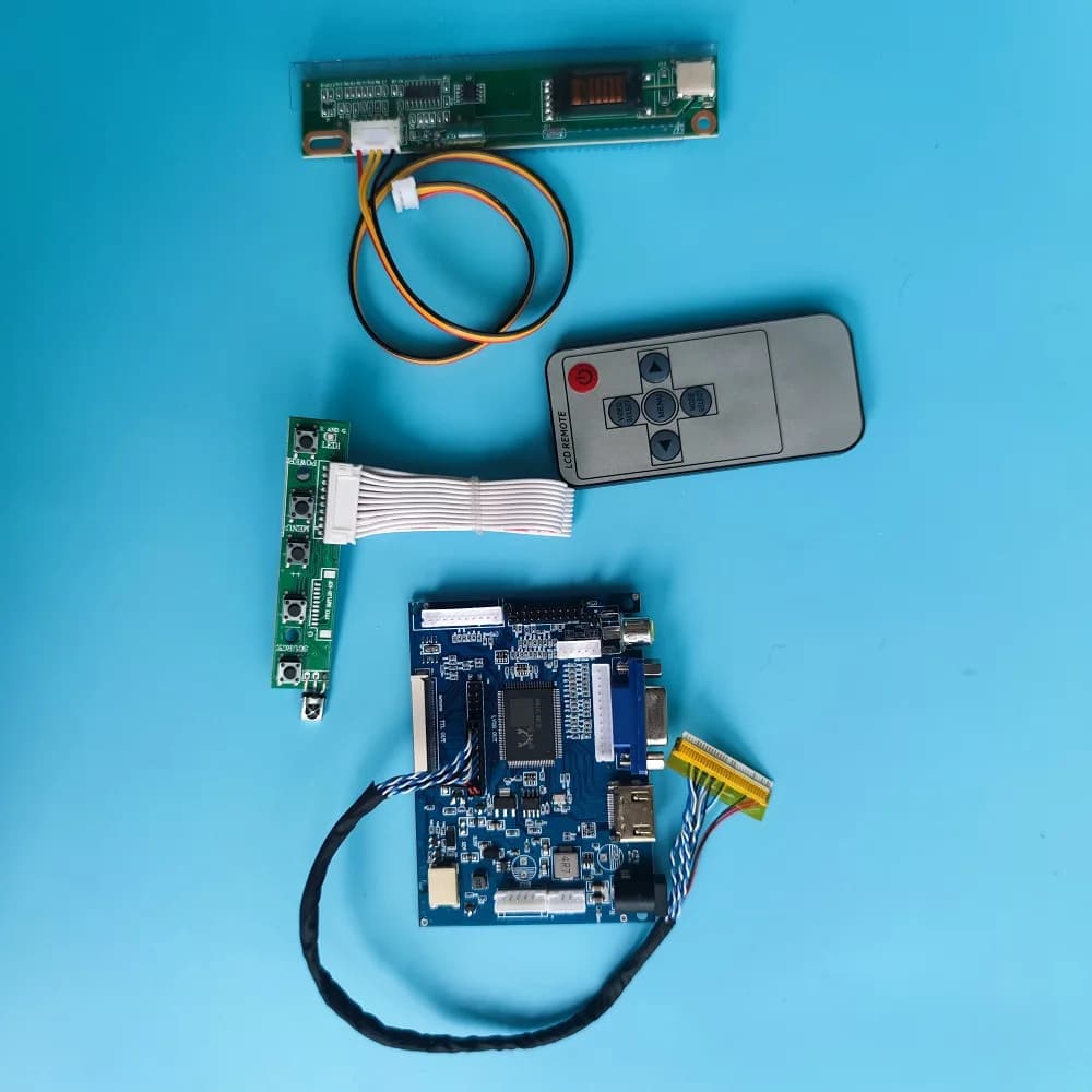 Display Scheda Controller Per LTN154AT07 30pin LED Kit pannello compatibile HDMI 15.4 "LCD 2AV 1280×800 LCD VGA Lavoro