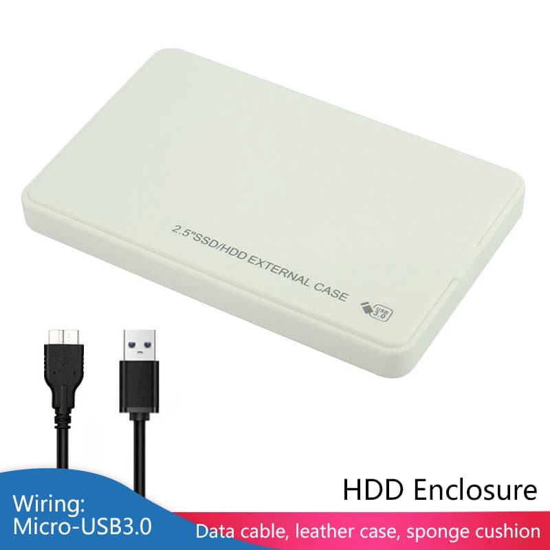 UTHAI U25 USB3.0 Custodia per HDD Custodia per scheda esterna SATA3 da 2,5 pollici Custodia per disco rigido HDD senza attrezzi