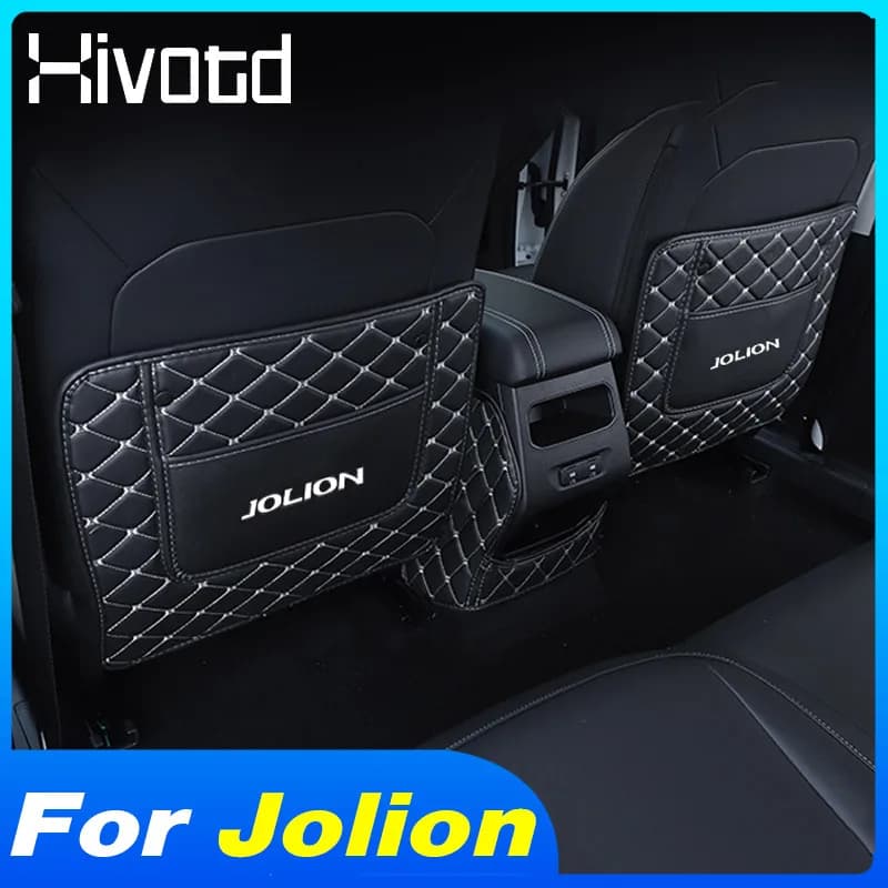Hivotd Anti-Calcio Leather Cover Anti-Calcio Zerbino Auto Anti-sporco Pad Protection For Haval Jolion 2023 Interior Accessories