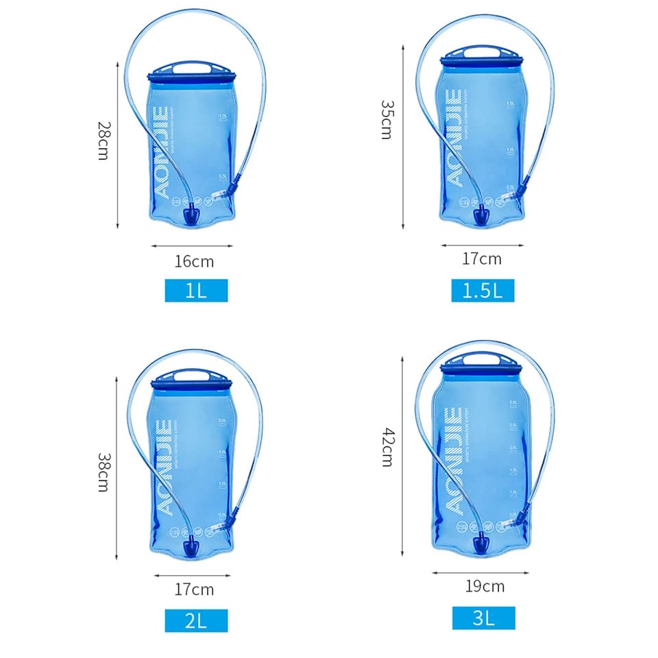 Aonijie SD51-SD56 hydration package Water tank BPA free bladder bag for marathon Trail Running Climbing
