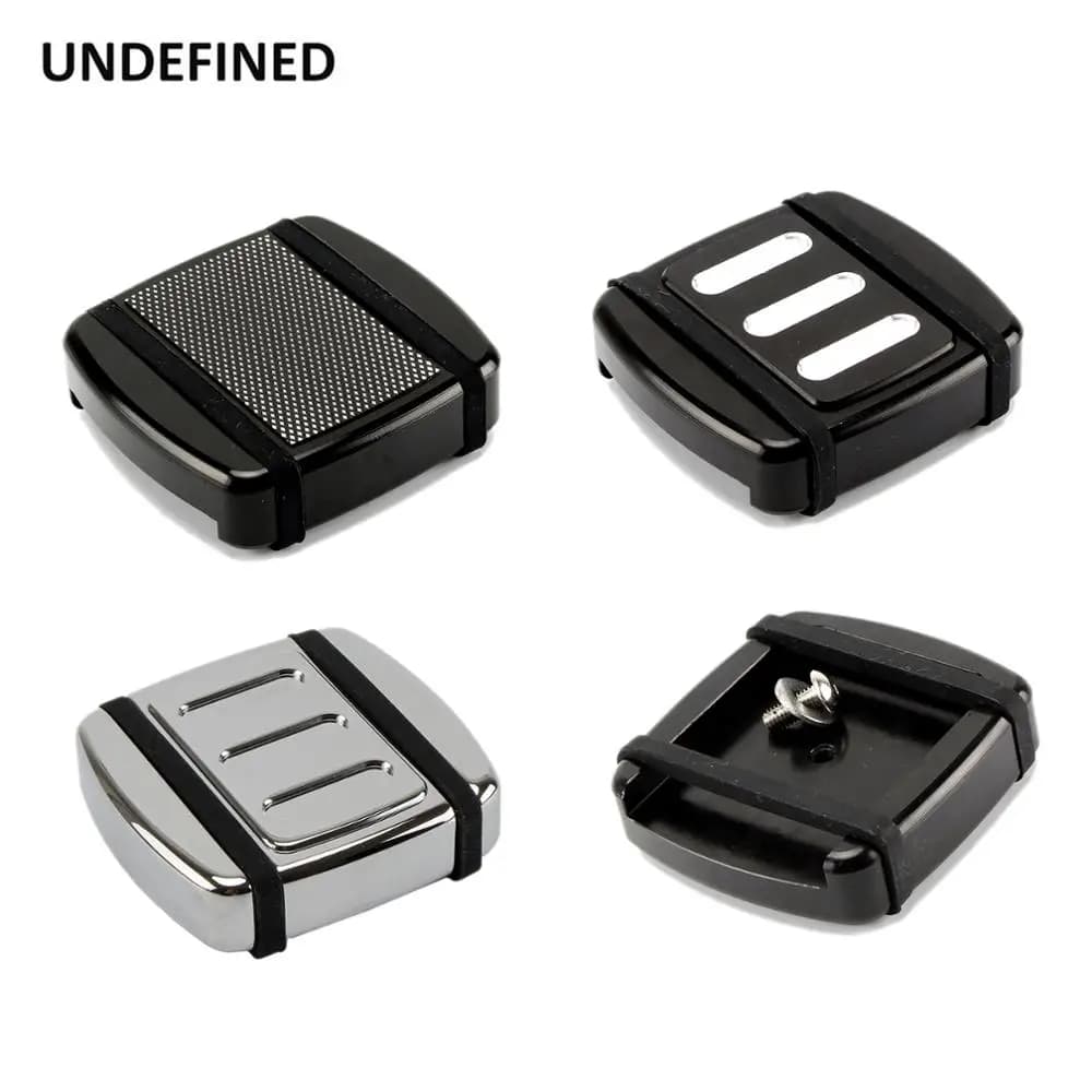 Copertura del cuscinetto del pedale del freno del motociclo piccolo diamante nero CNC per Harley Dyna Fat Bob FXDF FXDL1993-2017 Softail FXSTS 1984-2017