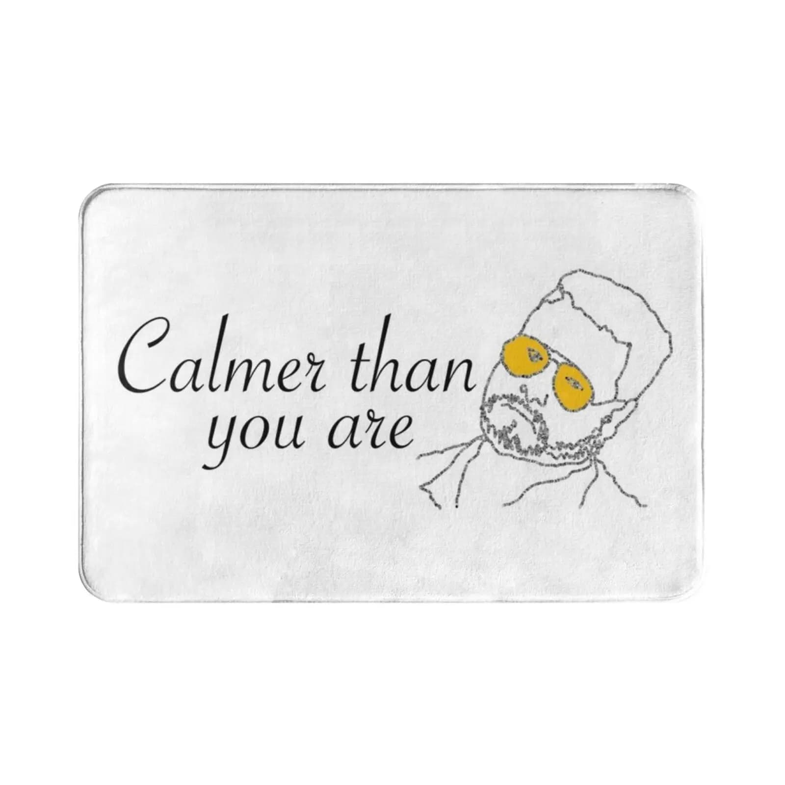 Calmer Than You Tappeto Tappetino Tappeto Cuscino Morbido Antiscivolo The Dude The Big Lebowski Calmer Than You Are Walter Sobchak Film