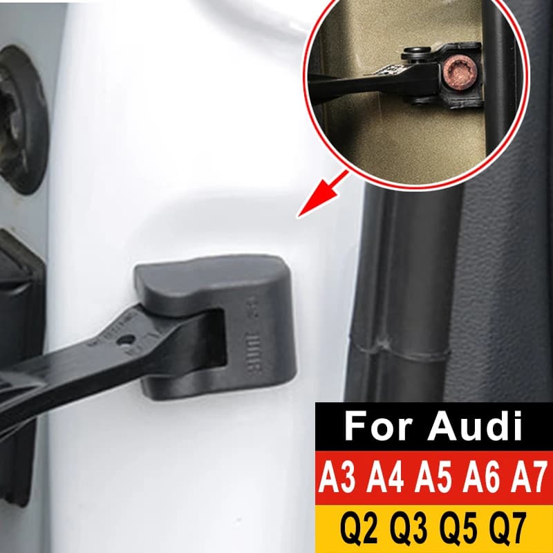 Protezione per portiera auto per Audi A4 B7 B8 B9 A5 Sline Quattro A6 C6 C7 C8 Q3 Q5 Q7 A3 8V 8P Fermaporta Accessori di copertura impermeabile