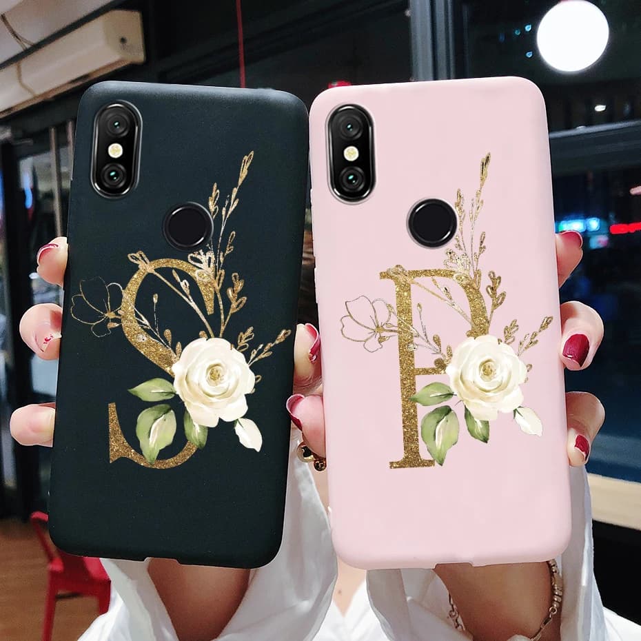 Case for Xiaomi Mi A2 A 2 Lite A1 A 1 MiA2 MiA1 Nice letters TPU Silicone bumper Soft back cover for Xiaomi Mi 5X 6X Phone case