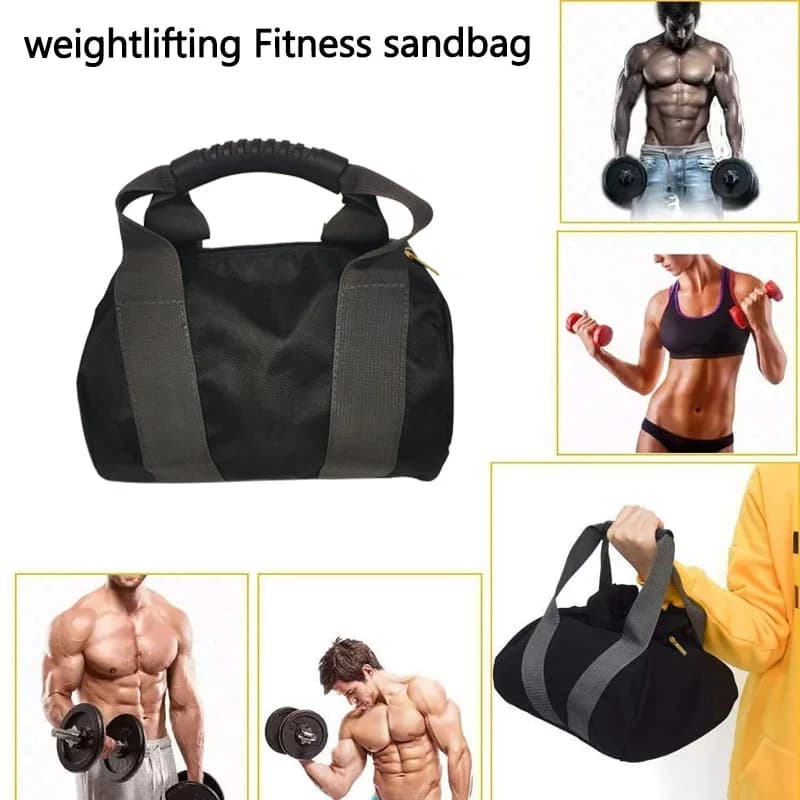 Adjustable Portable Kettlebell Sand Bag - Vacuum Fitness Sand Bag for Gym and Home Body Full Core Strength Training Equipment