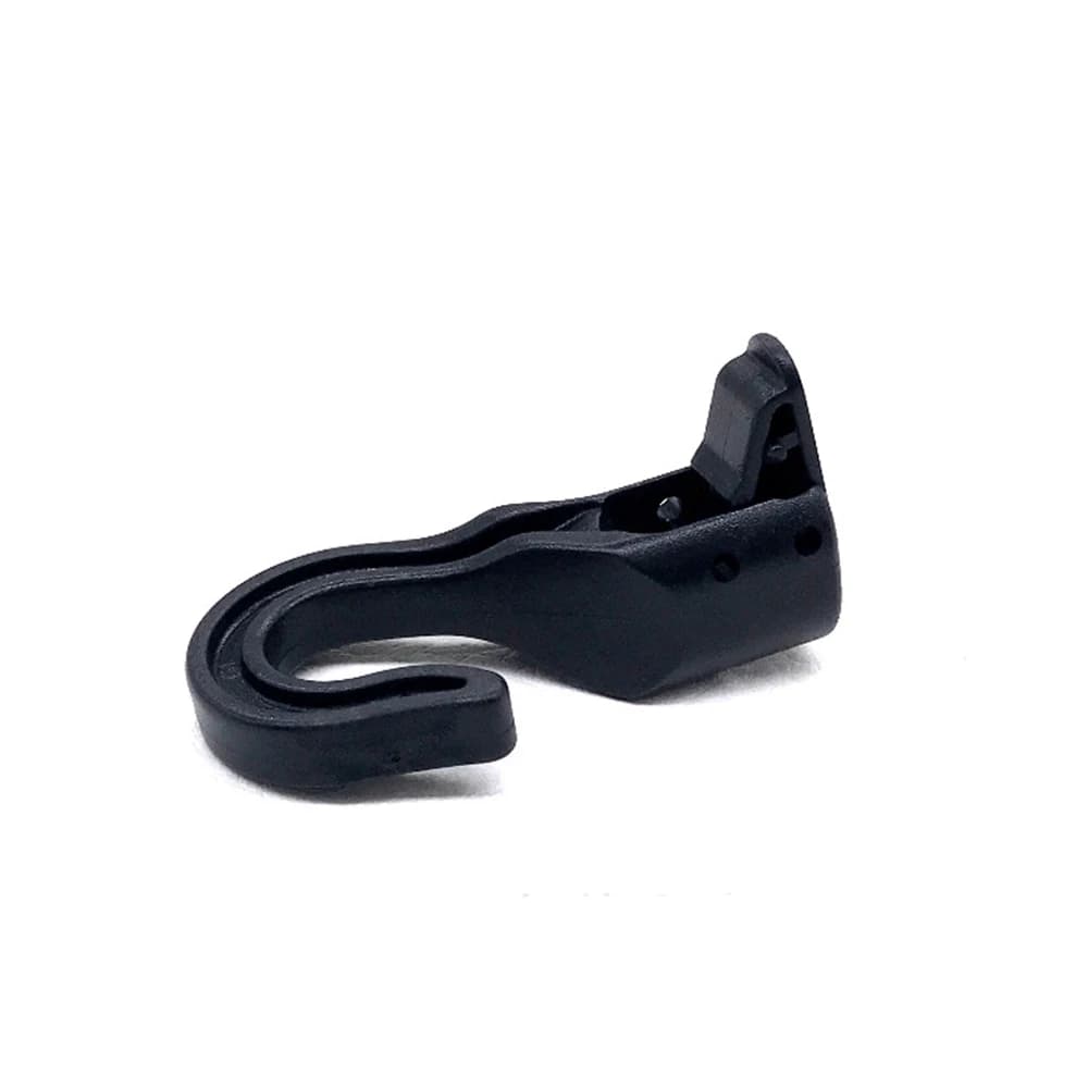 5PCS ganci per cavi aperti in plastica per impieghi gravosi barche a scatto Kayak corda fibbia tenda gancio cinghie elastiche strumenti da campeggio all'aperto