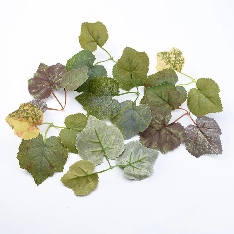 10 pezzi di seta foglia d'acero fai da te regali di nozze piante artificiali casa camera Decorati fiori decorativi di San Valentino ghirlande sposa spilla