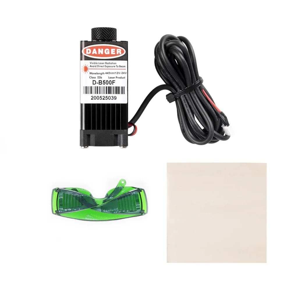 Stampante 3D Kit testa modulo incisione laser ad alta potenza 12V-24V Design magnetico con messa a fuoco per Ender-3 V2/3 Pro/5/5 PLUS