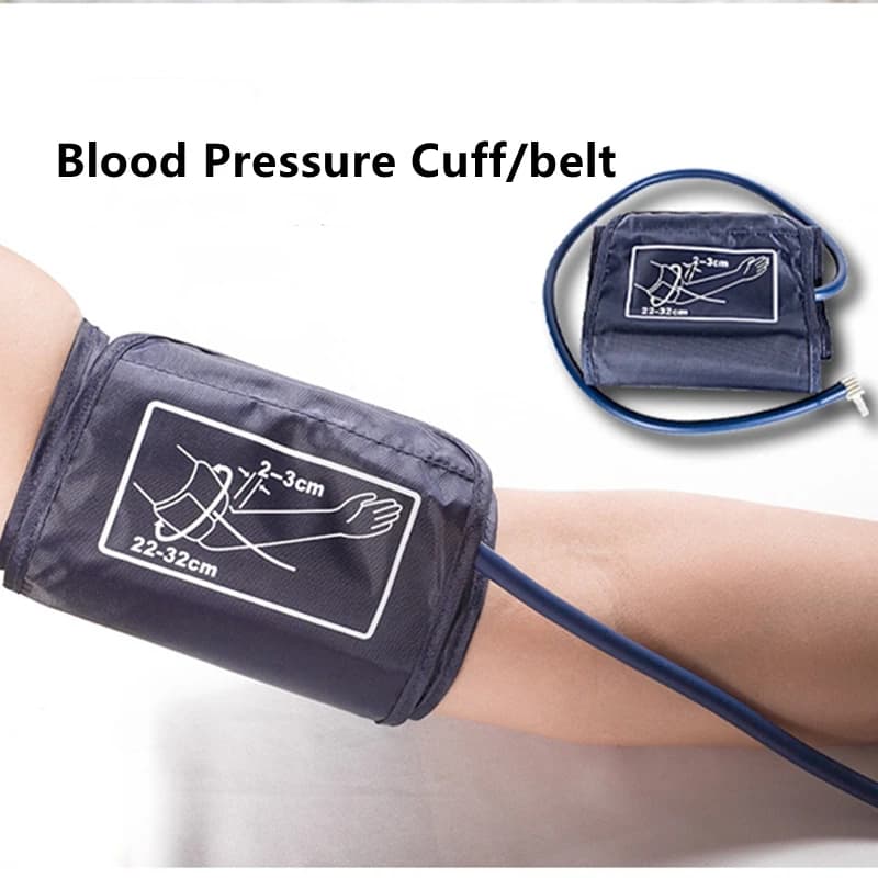Braccio pressione sanguigna polsino cintura per Monitor della pressione sanguigna tonometro Meter armbracciale grande lunghezza 22-32cm/48cm