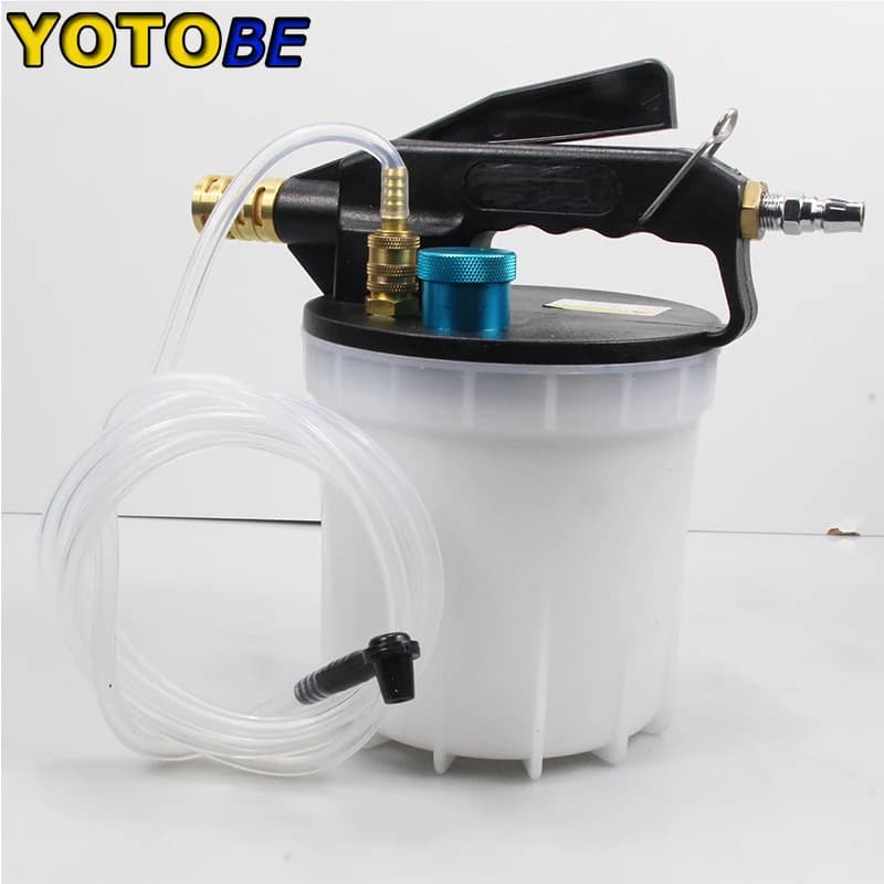 Kit di strumenti per Tester della pompa del vuoto dello spurgo del liquido del freno per Auto pneumatica 2L