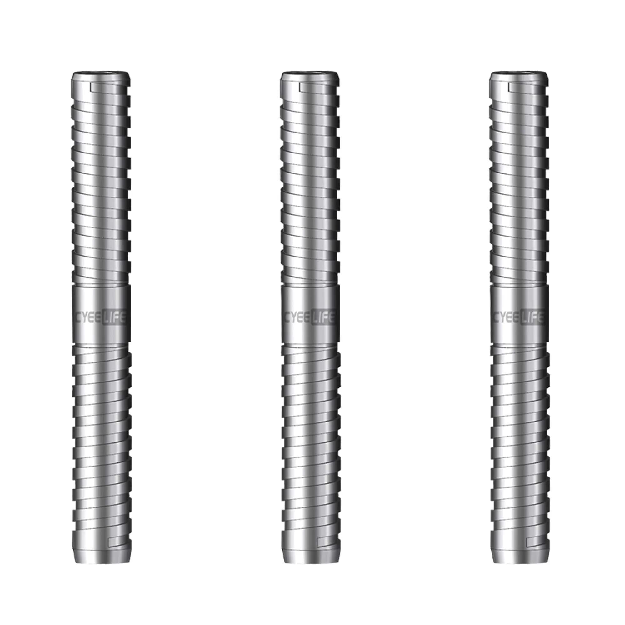 CyeeLife 18 Gram Soft Dart Barrels Tungsten 90% 3pcs For Plastic tip Dart board No Accessories