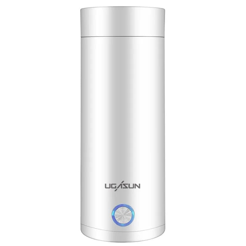 UGASUN Bollitore elettrico portatile Tazza termica Tazza scaldabagno elettrico portatile Bollitore elettrico da viaggio Bottiglia d'acqua a riscaldamento rapido