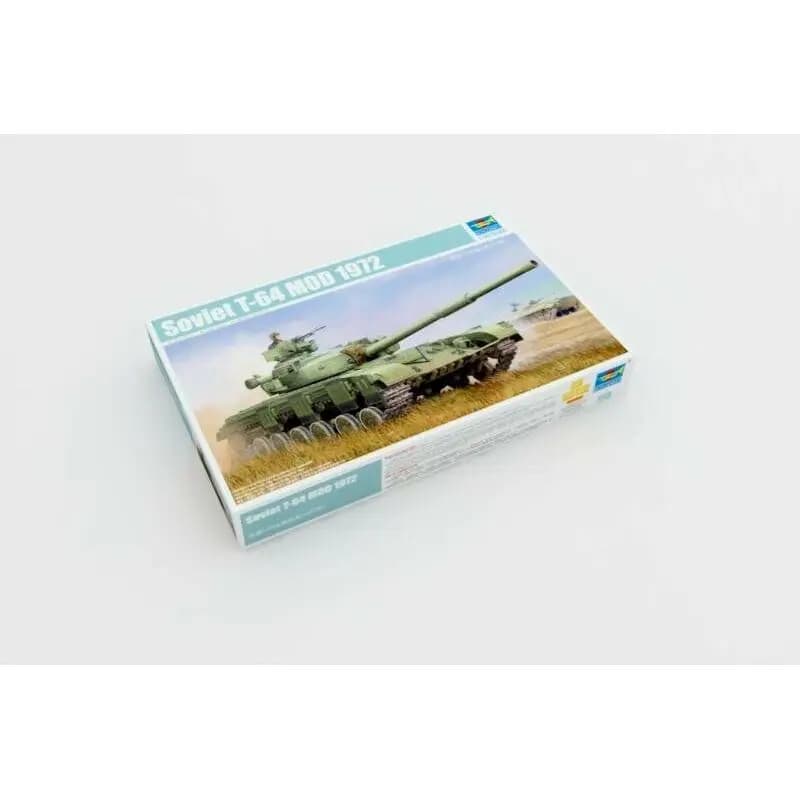 Trumpeter 01578 1/35 Carro armato sovietico T-64 MOD 1972 - Kit modello in scala