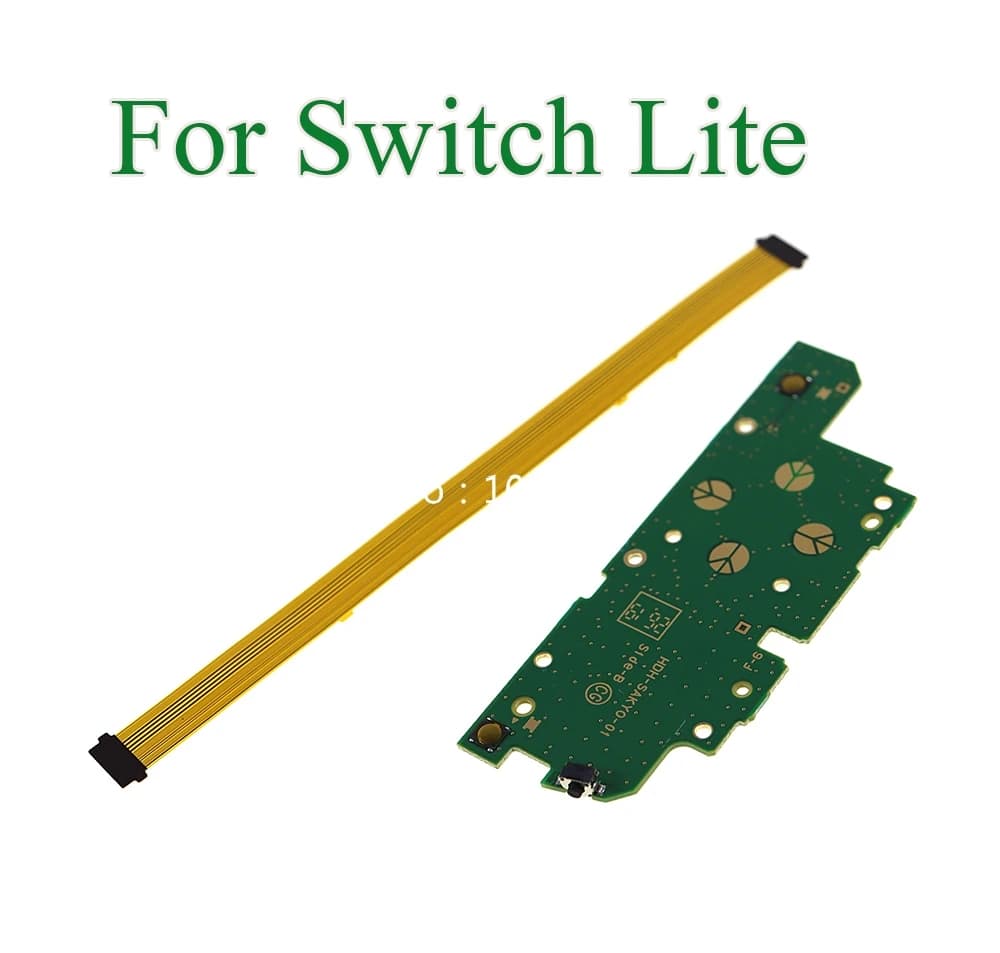 Originale per Switch Lite Scheda PCB direzionale interruttore di alimentazione originale con cavo a nastro sinistro Circuito tastiera scheda pulsante L