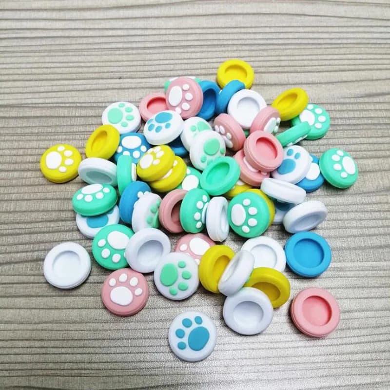 Per Nintendo Switch OLED lite Accessori Tappo per impugnatura per pollice JoyCon Joystick Custodia protettiva in silicone Controller Custodia per pollici