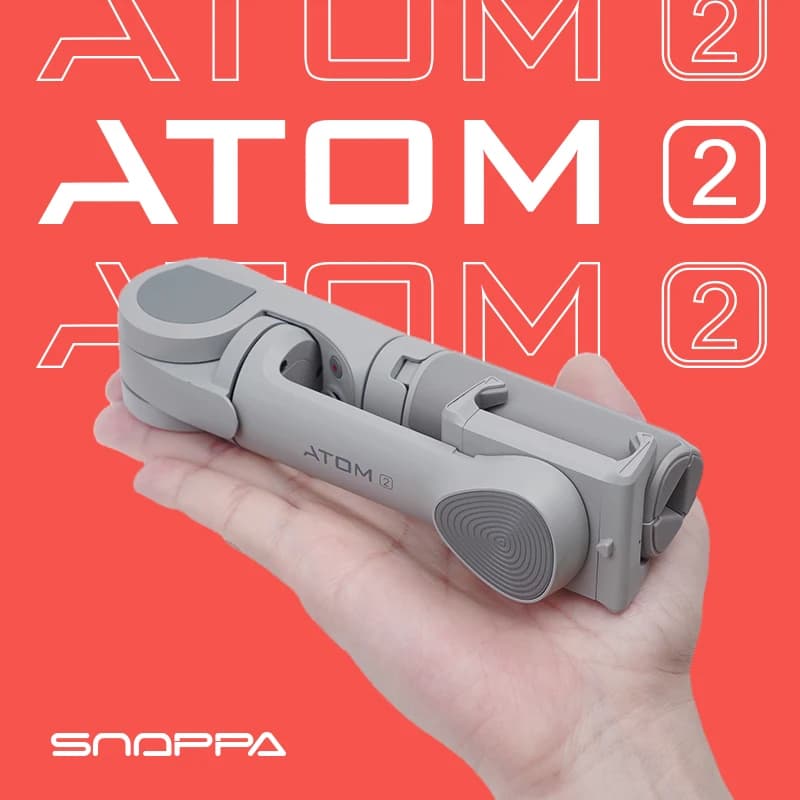 Snoppa ATOM 2 3 axis portable smartphone stabilizer Gimbal ATOM2 with tripod for iPhone Huawei Xiaomi