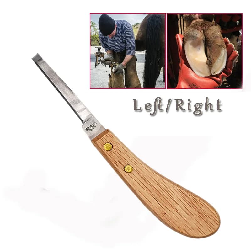 Fork knives for cattle hoofs for destrimans double vet board cattle sheep goat pig poration tools for foot pruning