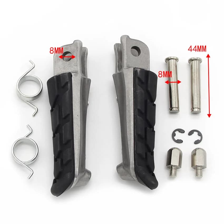 Poggiapiedi Anteriori per Moto Honda VFR800FD VFR1200F CBR600F CB250 CBR600FS CB600F CB400