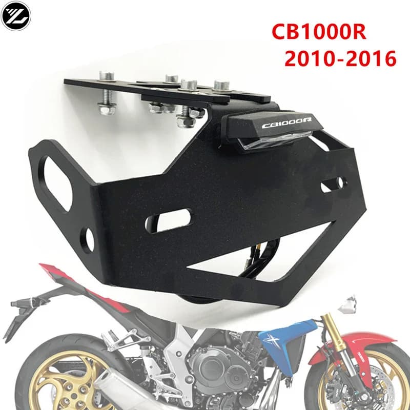 Porta targa per HONDA CB1000R 2010 2013 accessori CB 1000 R 2011 moto sostituzione staffa parafango posteriore ordinata