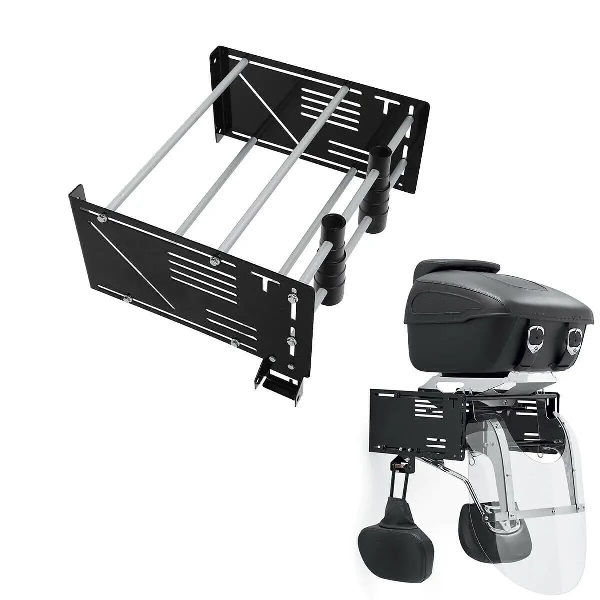 Wall Mount Storage Rack For Harley Touring Street Glide Road King Tour Pak Motorcycle