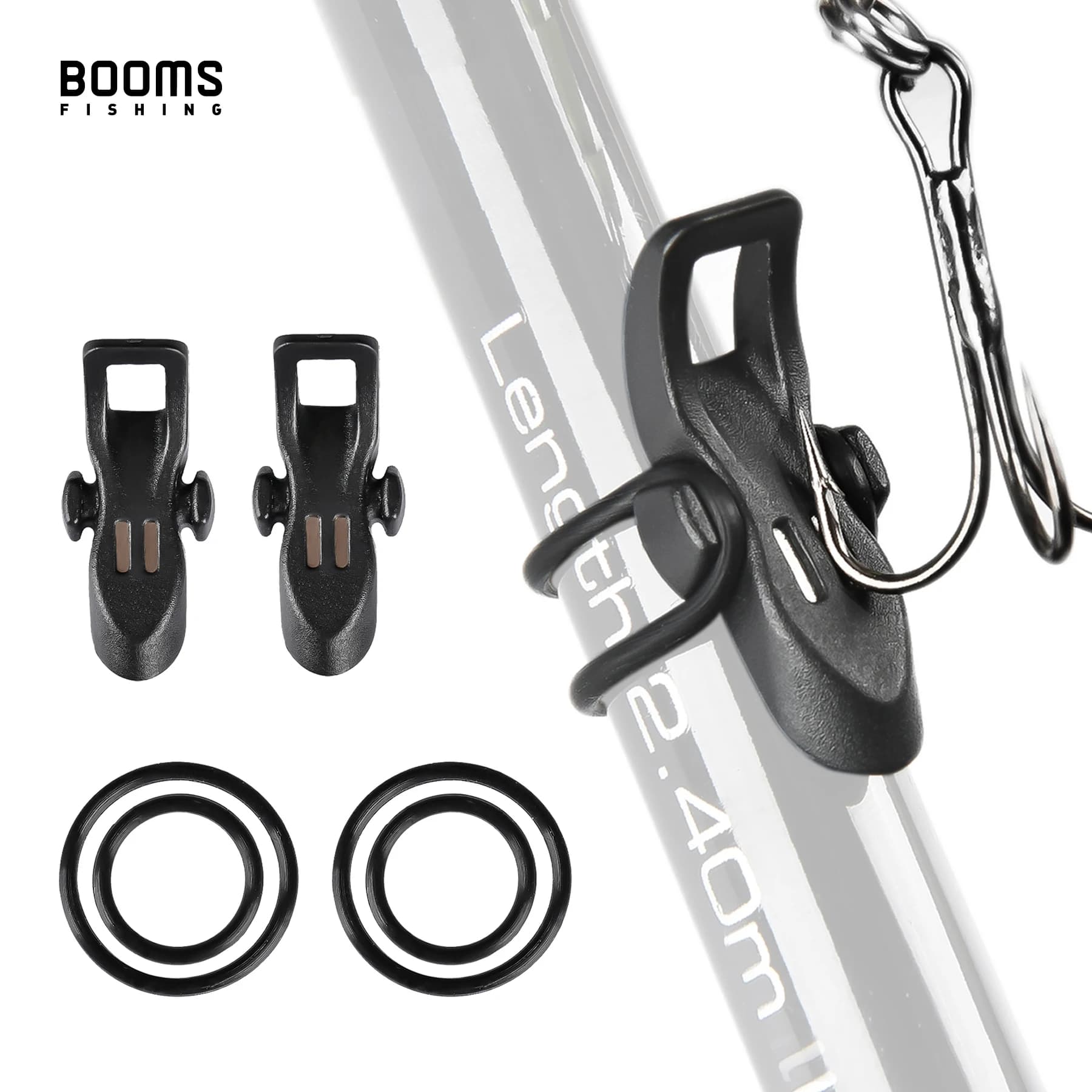 Booms Fishing HK1 Supporto magnetico per amo da pesca Esche Ganci Esca Conservazione sicura per accessori per utensili per canna da pesca
