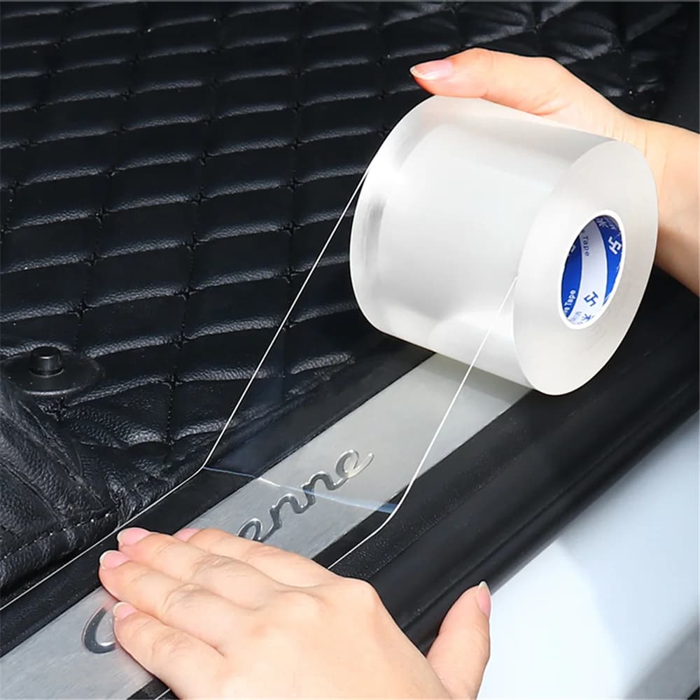 Auto Nano Striscia Anti-collisione per Porsche 911 918 Cayenne Macan Panamera Cayman Carrera Boxster