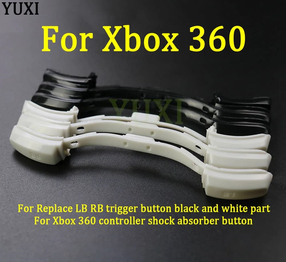 Sostituzione delle parti dei pulsanti YUXI LB RB per la parte di riparazione del Controller cablato e Wireless Xbox 360
