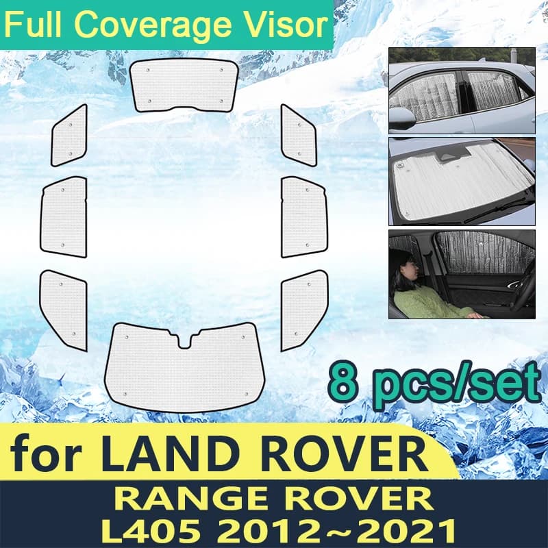 Parasole a copertura totale per Land Range Rover L405 2012 ~ 2021 accessori per parabrezza per auto parasole per protezione solare 2020 2019 2018 2017