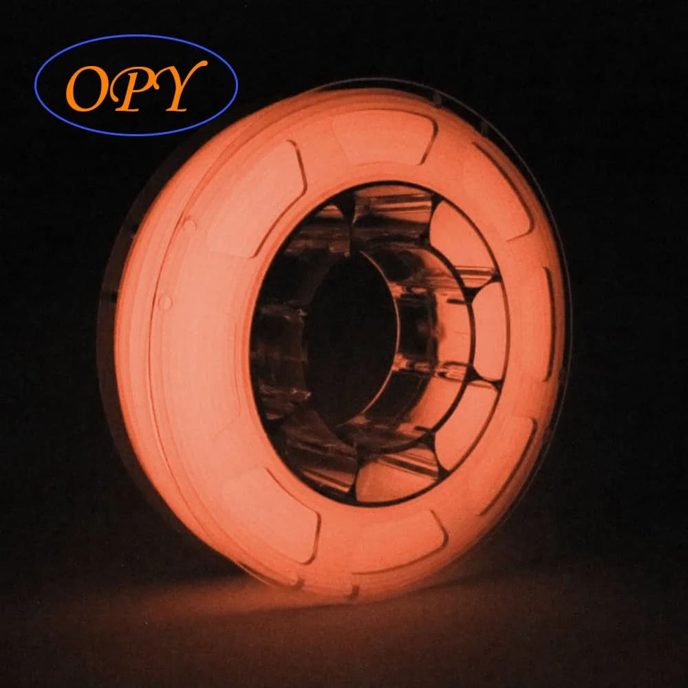 Filament that lights up in the dark Material Pla Plastic 3D Printer 1.75 mm Bright marble wood 1Kg 100g 10m