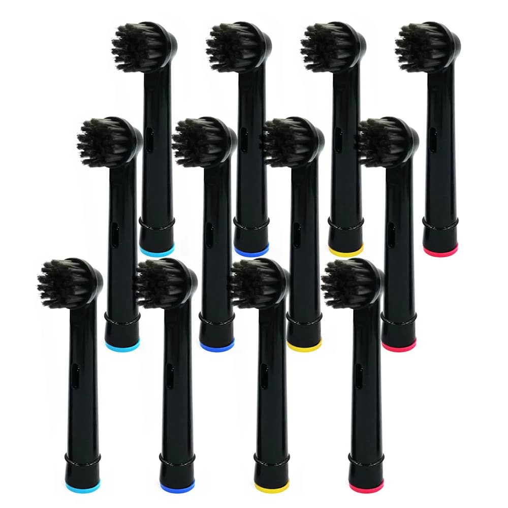 4-20pcs Bamboo Carbon Brush Heads for Oral-B Advance Power/Pro Health/Triumph/3D Excel/Vitality Precision