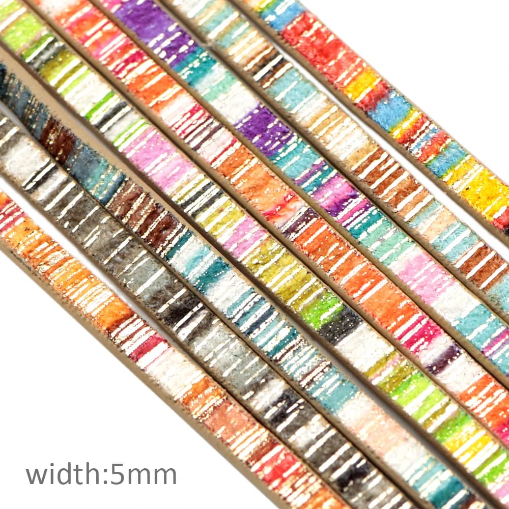 5-10mm Crack nastro di rivestimento in pelle sintetica fatto a mano braccialetto di perline creazione di gioielli filo corda Trim Cord,1 yc19544