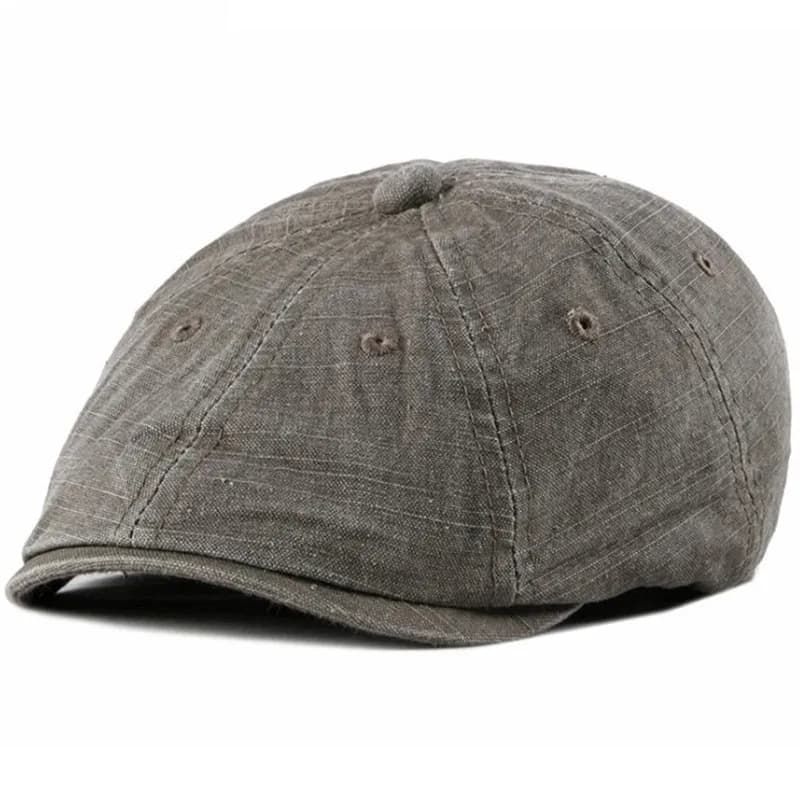 Cappello da strillone in cotone lavato casual da uomo di nuova moda Berretto da baseball Cappello da berretto da uomo Berretti ottagonali Casquette Gorros