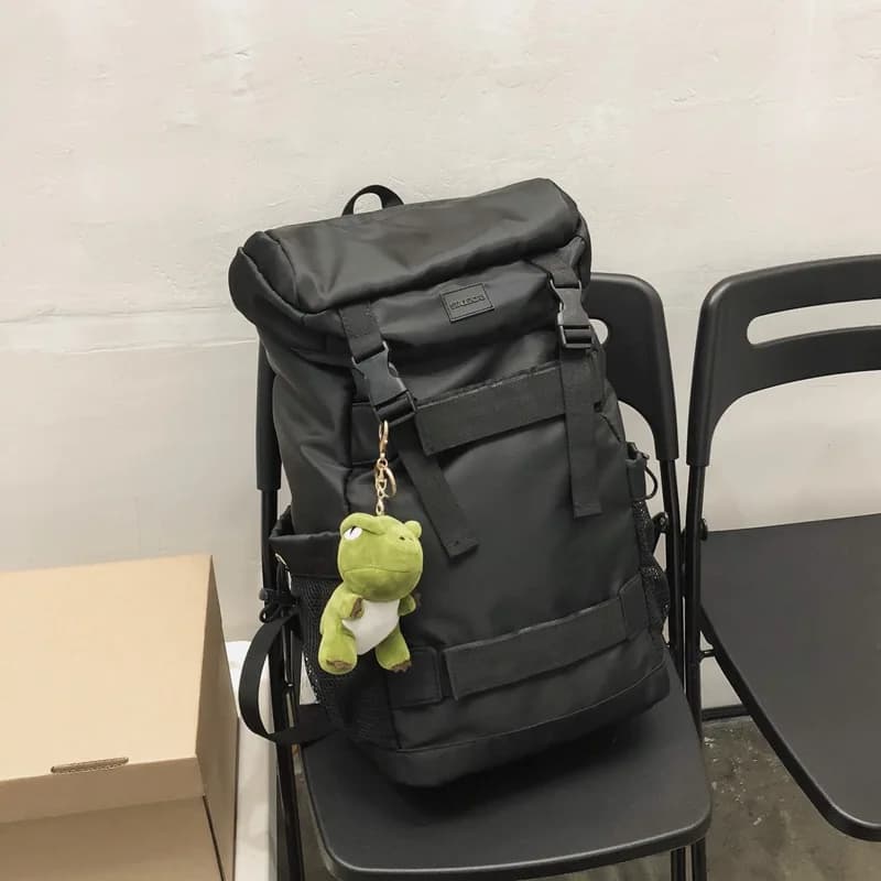 Men's backpack brand tide man's backpack large capacity travel bag for leisure simple waterproof sports travel mountaineering bag