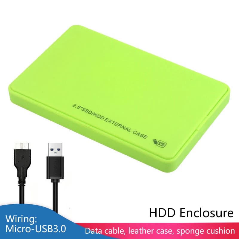 UTHAI U25 Custodia per HDD USB 3.0 da 2,5 pollici Custodia per scheda esterna SATA SSD Supporto senza attrezzi fino a 6 TB Scatola per disco rigido
