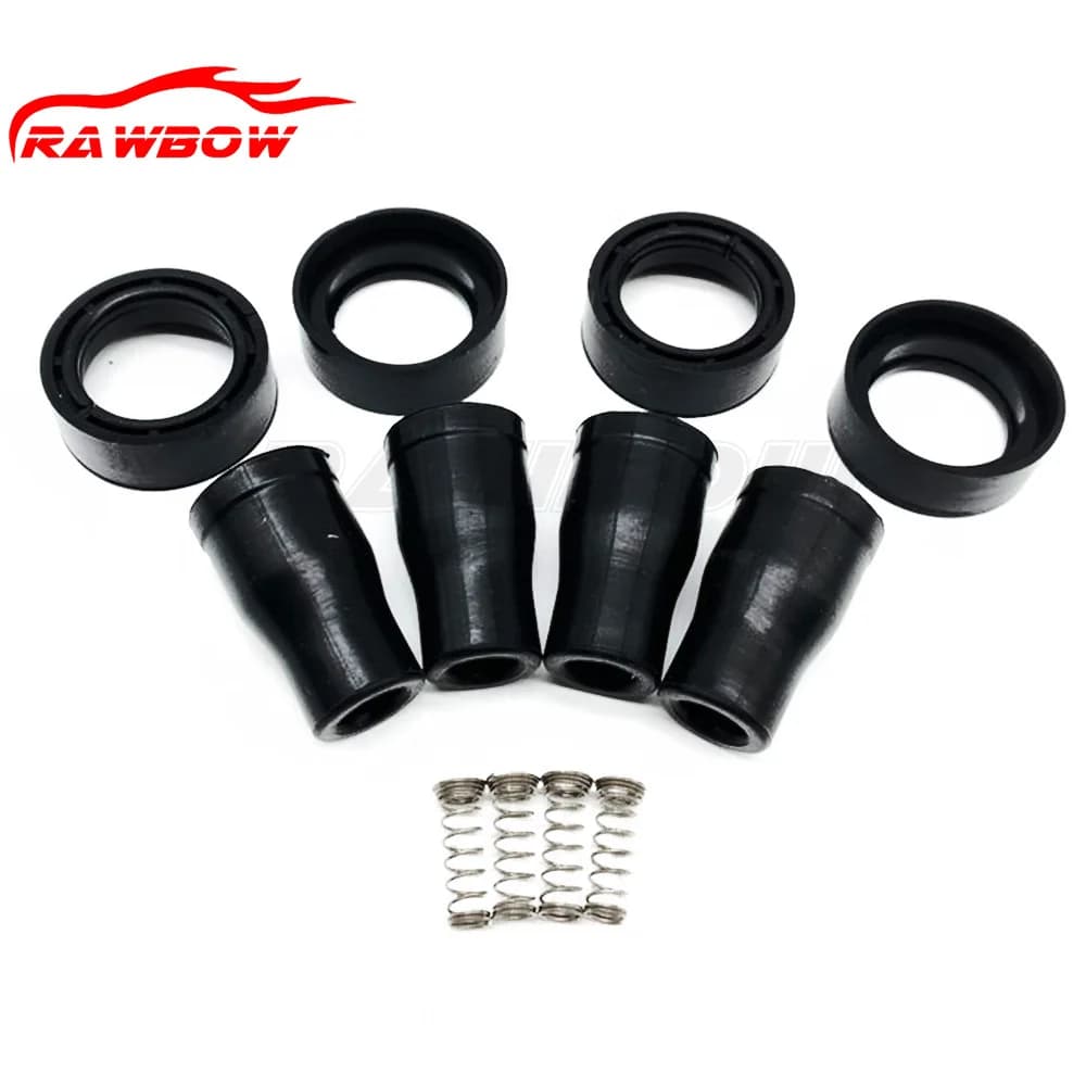 4PCS 27301-3C000 Ignition Coil Rubber Repair Boot R26257 With Spring For Hyundai Azera Genesis Santa Fe Kia Sedona Sorento