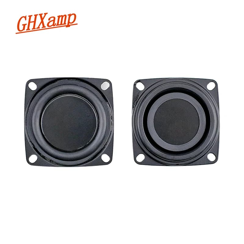 GHXAMP 2 pollici 52mm radiatore basso passivo vibrazione piastra di ferro membrana 52 * 52mm 2 pezzi