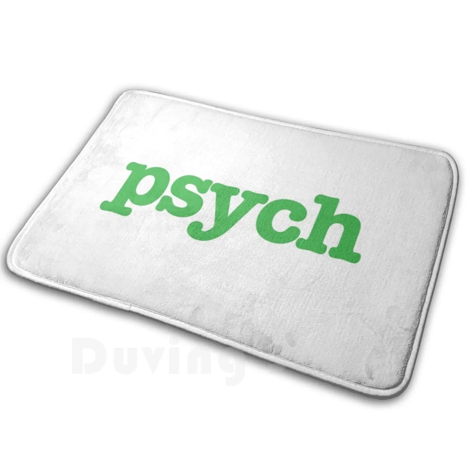 Psych Tappeto Tappetino Tappeto Cuscino Morbido Psych Team Grimmie Shawn Gus Julliet Carlton Karen Henry Cast Crew Shawn Spencer