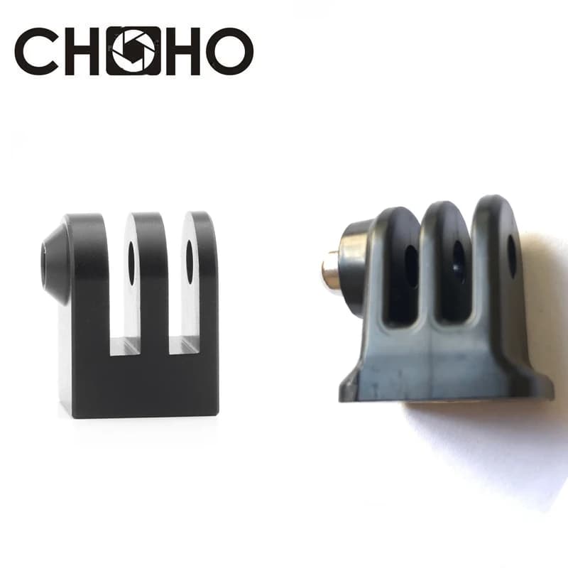 Per Gopro Max Accessori Adattatore per treppiede 1/4 "Vite Mini Supporto in plastica in lega metallica per Go Pro Hero 13 12 DJI OSMO Action Camera
