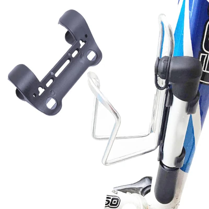 Staffa per pompa da bici Supporto per pompa da ciclismo Staffa per pompa montata su telaio per bicicletta per mountain bike MTB