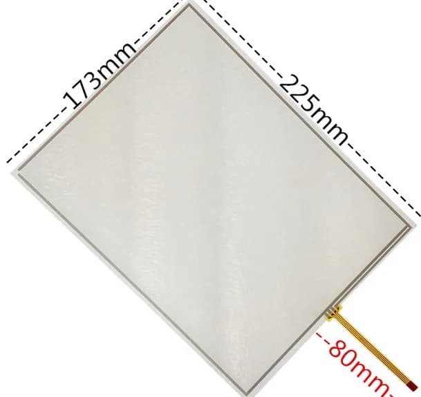 Touch screen da 10,4 pollici a 4 fili LQ104V1DG52/51 G104SN03 V.1/V0 V.5 AMT9509 schermo per scrittura a mano