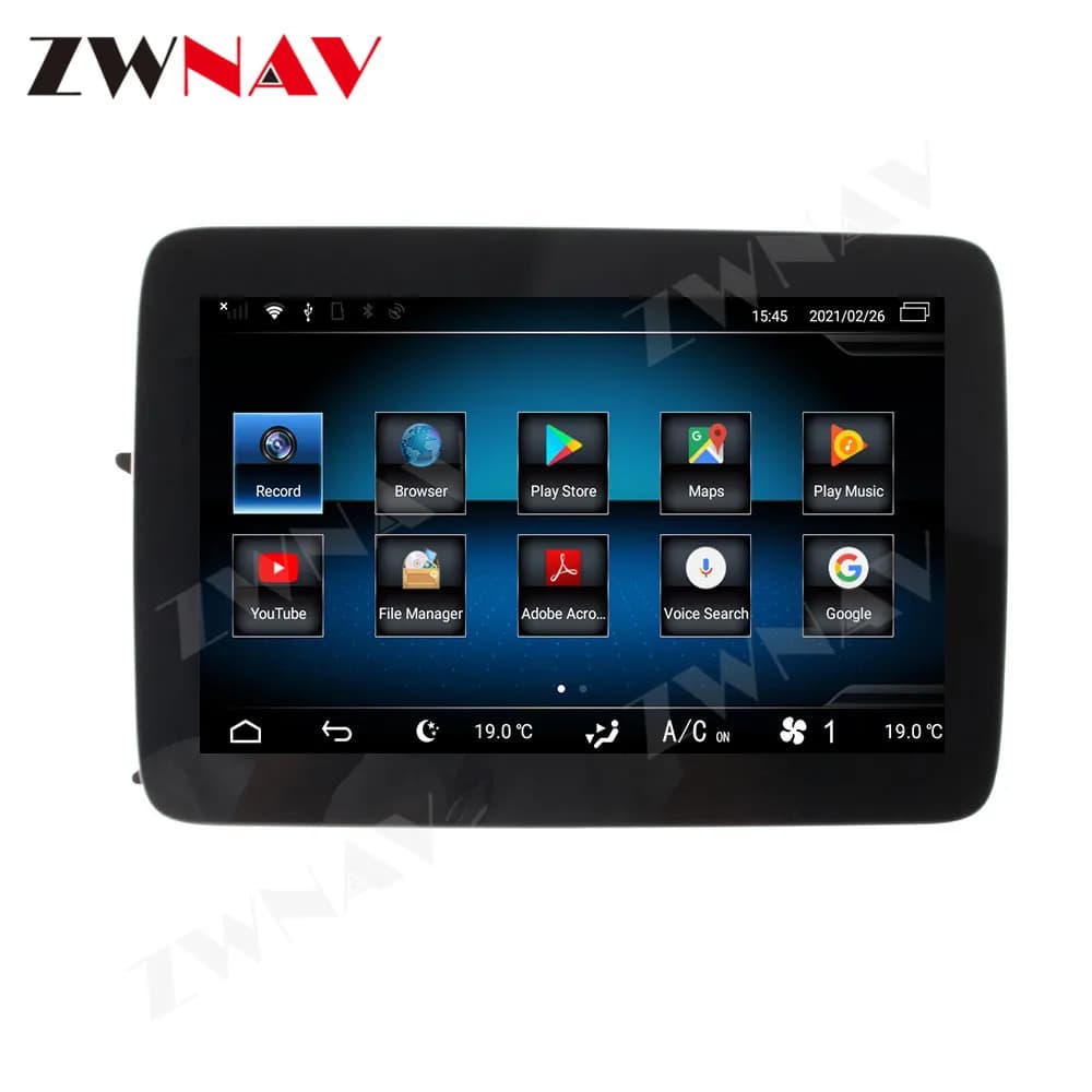 Navigazione GPS per auto Android 13 per Mecerdes Benz SLK 2012 - 2015 Lettore multimediale Radio 4G LTE Carplay Auto DSP Carplay