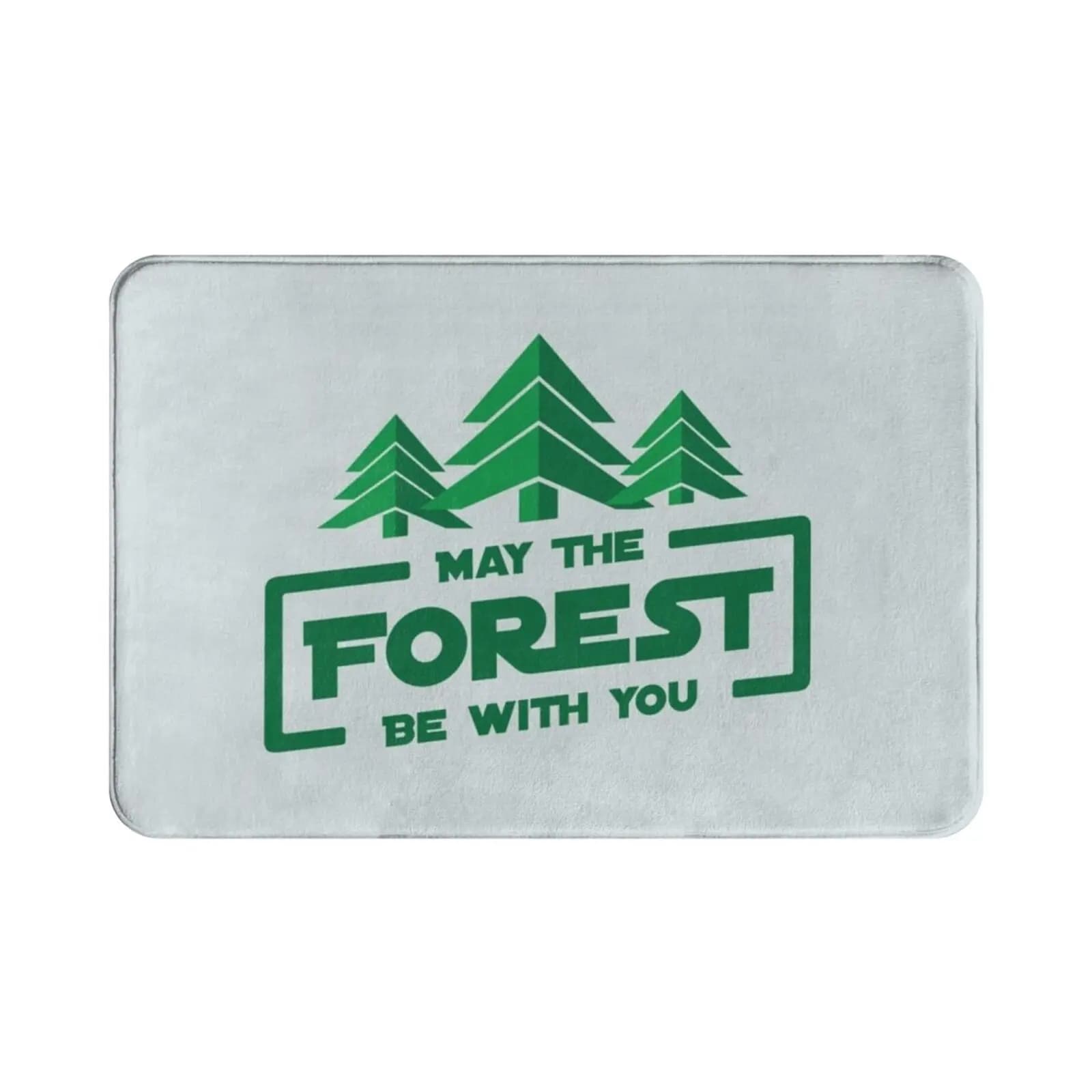 Che la foresta sia con te Tappeto Tappetino Tappeto Cuscino morbido che la foresta sia con te che il quarto sia con te maggio