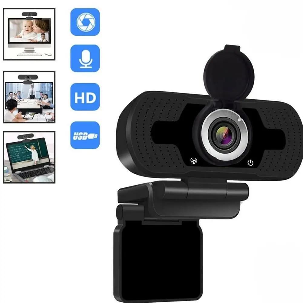 New Webcam USB 1080p Webcam 4K with microphone PC Camera 60fps HD Webcam with full camera for Computer PC videoconference in real time