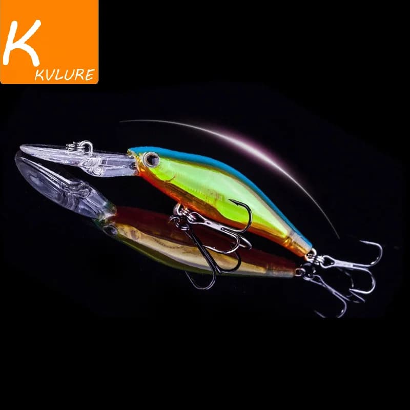 1 pz esche da Pesca Wobbler Minnow Swim Crankbait 9cm/7.3g artificiale esca dura Jig Pesca Pesca a traina Jerk bait attrezzatura da Pesca richiamo