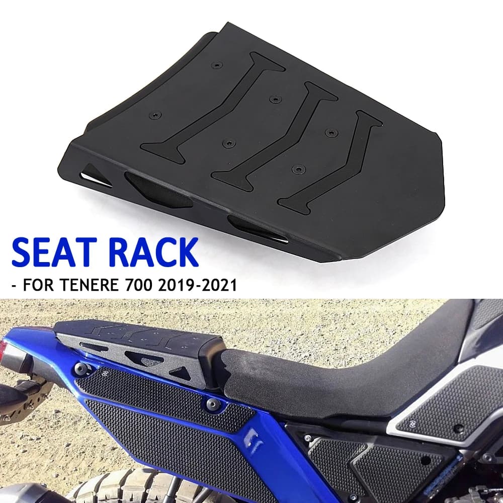 Tent 700 back seat covers for motorcycle Mono seat Rack black cushion cover for Yamaha TENERE700 TENERE 700 2019 2020 2021