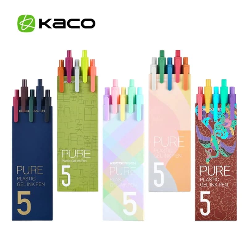 Kaco Sign Pen 0.5MM Ink per Xiaomi Mijia Gel Pen Kacogreen ricariche colorate inchiostro liscio scrittura durevole per affari scolastici