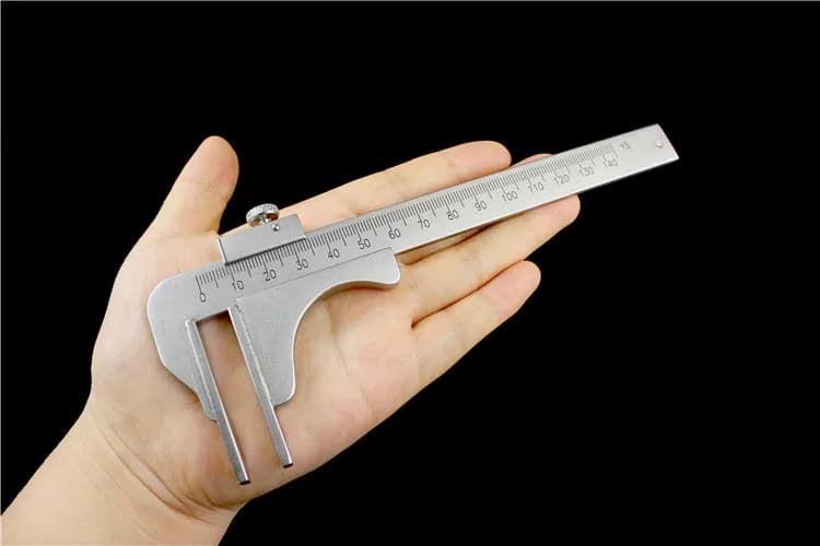 Calibro per articolazioni mediche strumento ortopedico protesi lunghezza diametro dispositivo di misurazione testa femorale articolazione dell'articolazione dell'articolazione del ginocchio righello