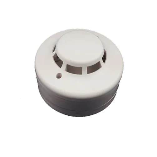 1 pz allarme antincendio 2 fili 4 fili DC24V rilevatore di fumo fotoelettrico di rete per sistema di allarme antincendio