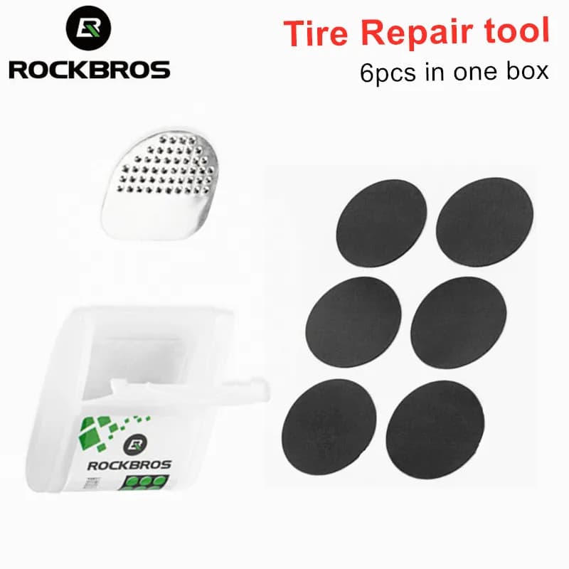 ROCKBROS Tire Repair Kit Road MTB Bicycle Tire Repair Kit Tool Set Bike Available 1 piece Bike Accessories Best Quality Free Sh