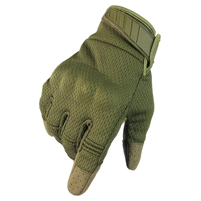 Guanti Tattici per Airsoft e Paintball, Guanti Integrali da Uomo per Caccia, Escursionismo, Palestra, Antiscivolo, Compatibili con Touch Screen